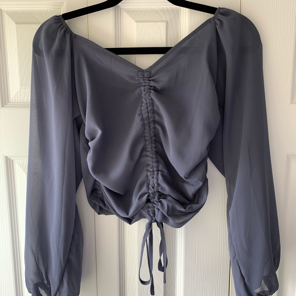 Runched blouse - Picture 2 of 5